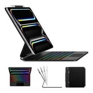 Typecase Edge Keyboard Case for 2024 iPad Pro 13-inch (M4),Ultra-Slim Detachable